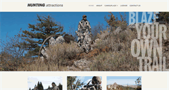Desktop Screenshot of huntingattractions.com